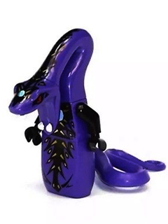 lego 2012 mini figurine njo060 Pythor P. Chumsworth Purple 