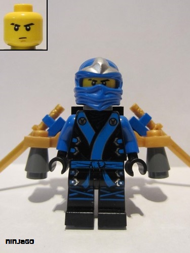 lego 2013 mini figurine njo0079 Jay The Final Battle, Jet Pack 