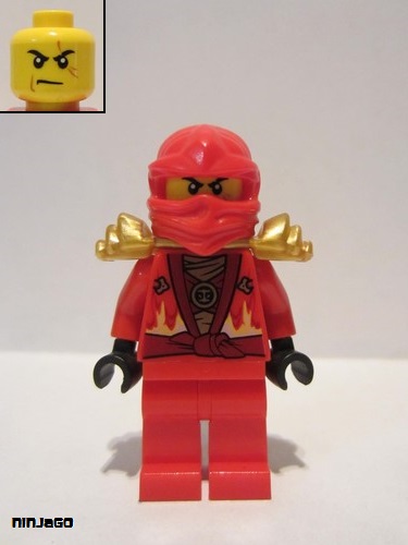 lego 2015 mini figurine njo0119 Kai Rebooted with Armor 