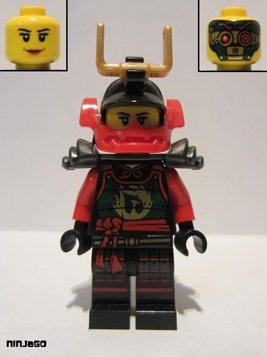 lego 2015 mini figurine njo132 Samurai X (Nya)