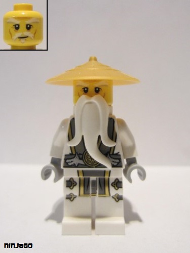 Lego Ninjago Sensei Wu '' Possession '' Minifigure Set 70738 