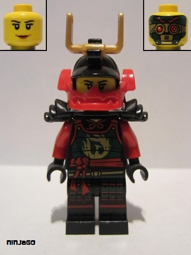 lego 2015 mini figurine njo166 Samurai X (Nya) Possession 
