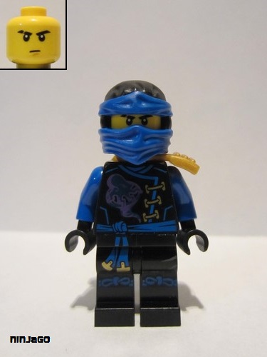 lego 2016 mini figurine njo0210 Jay Skybound 