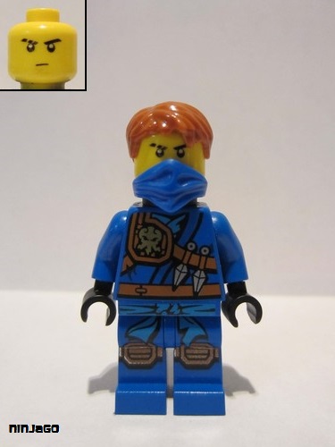 lego 2016 mini figurine njo0249 Jay Tournament of Elements, Bandana and Scabbard 