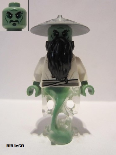 lego 2016 mini figurine njo0259 Master Yang With Neck Bracket and Modified Tile 