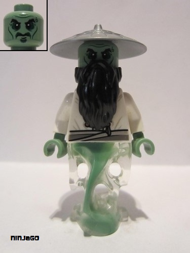 lego 2016 mini figurine njo259 Master Yang With Neck Bracket and Modified Tile 