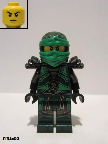 lego 2017 mini figurine njo0284 Lloyd Hands of Time, Black Armor 