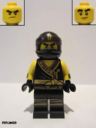 lego 2017 mini figurine njo0322 Cole Arms with Cuffs 