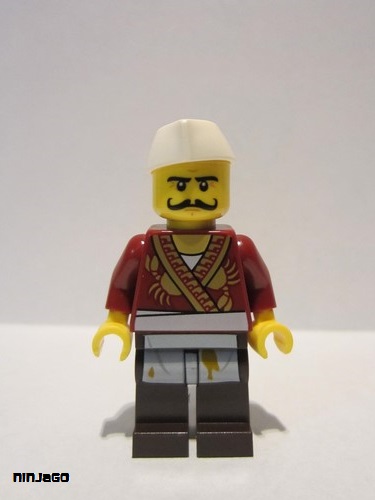 lego 2017 mini figurine njo0333 Severin Black  