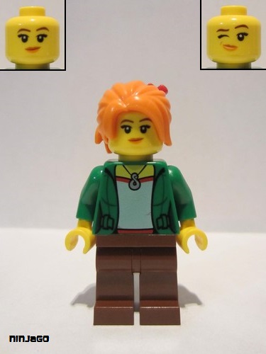 lego 2017 mini figurine njo0340 Misako (Koko)  