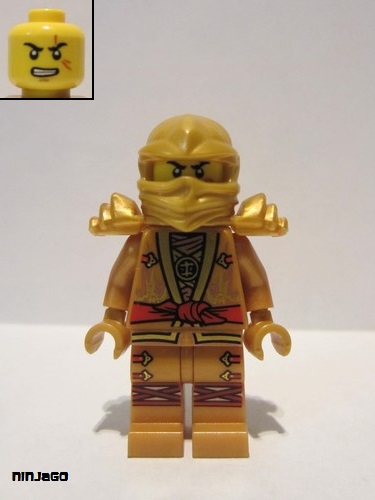 lego 2017 mini figurine njo0420 Kai Golden Power 