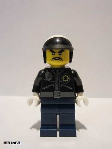 lego 2017 mini figurine njo357 Officer Toque  