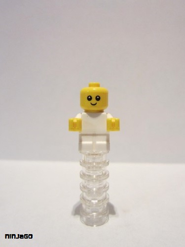 lego 2017 mini figurine njo446 Baby White Body with Yellow Hands, Head with Neck 