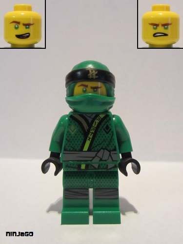 lego 2018 mini figurine njo0401 Lloyd Sons of Garmadon, No Scabbard 