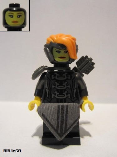 lego 2018 mini figurine njo0412 Misako (Koko) Lady Iron Dragon 