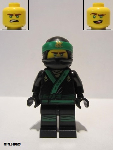 lego 2018 mini figurine njo0432 Lloyd The LEGO Ninjago Movie, No Arm Printing 