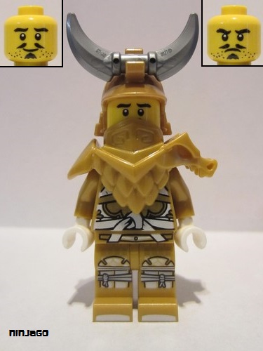 lego 2018 mini figurine njo0456 Dragon Master (Sensei Wu) Hunted 