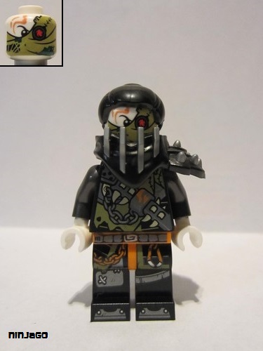 lego 2019 mini figurine njo0515 Heavy Metal Faith - Hair 