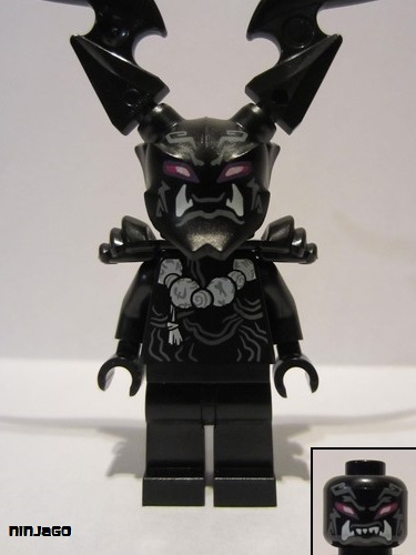 lego 2019 mini figurine njo512 Oni Villain Scabbard 