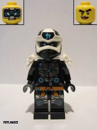 lego 2020 mini figurine njo0588 Digi Cole Shoulder Armor with Scabbard 
