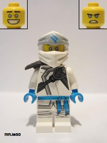 lego 2020 mini figurine njo0623 Zane Secrets of the Forbidden Spinjitzu, Yellow Head 