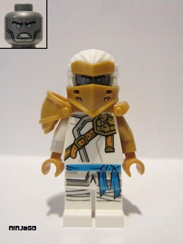 lego 2020 mini figurine njo0626 Zane Hero Clip on Back 