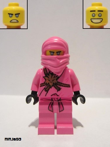 lego 2020 mini figurine njo561 Zane Avatar Pink Zane 
