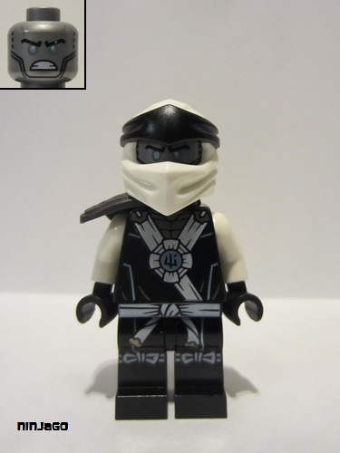 lego 2021 mini figurine njo635 Zane Legacy, Black Robe 