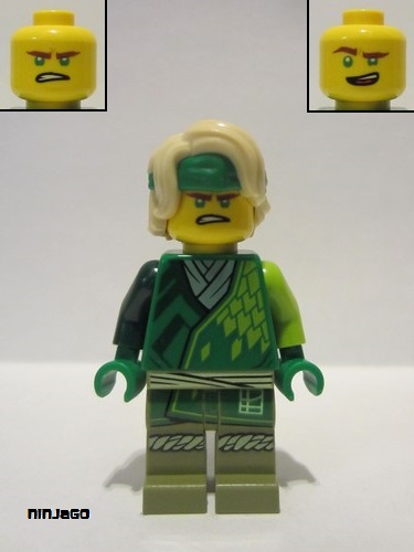 lego 2022 mini figurine njo0725 Lloyd Core with Hair 