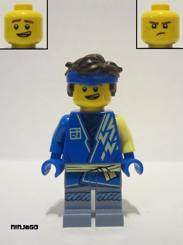 lego 2022 mini figurine njo0729 Jay Hair 