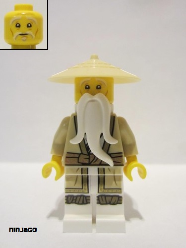 lego 2022 mini figurine njo0741 Sensei Wu