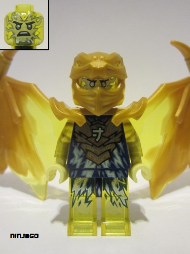 lego 2022 mini figurine njo0755 Jay Golden Dragon 