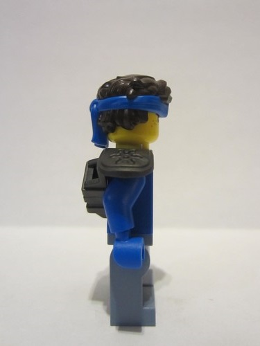 lego 2022 mini figurine njo744 Jay Hair, Shoulder Pad 