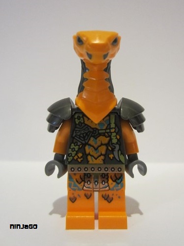 lego 2022 mini figurine njo752 Boa Destructor Shoulder Pads, Utility Harness 