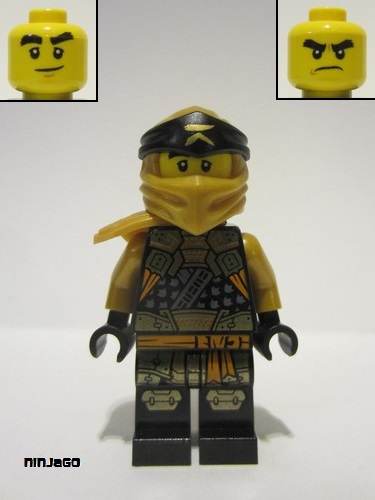 lego 2022 mini figurine njo758 Cole Golden Ninja 