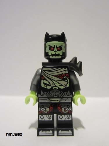 lego 2023 mini figurine njo0791 Bone Warrior Shoulder Armor 