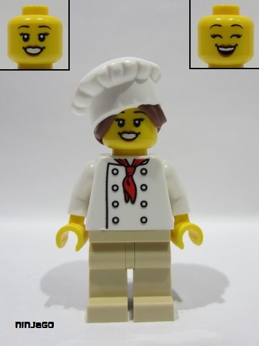 lego 2023 mini figurine njo0828 Baker