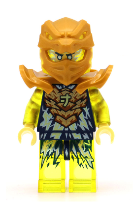 lego 2023 mini figurine njo797 Jay Golden Dragon, without Wings 