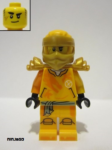 lego 2024 mini figurine njo0866 Arin Head Wrap, Shoulder Armor 