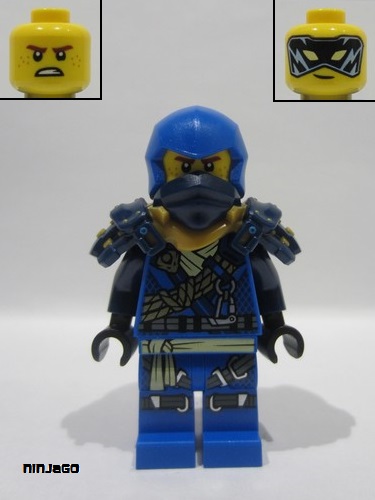 lego 2024 mini figurine njo0873 Jay Climber, Shoulder Armor 