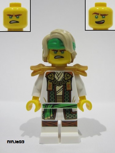 lego 2024 mini figurine njo0880 Lloyd Master Lloyd, Shoulder Armor 
