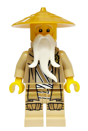 lego 2024 mini figurine njo0883 Wu Sensei  