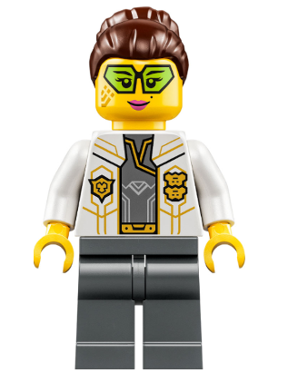 lego 2025 mini figurine njo0952 Dr. LaRow  