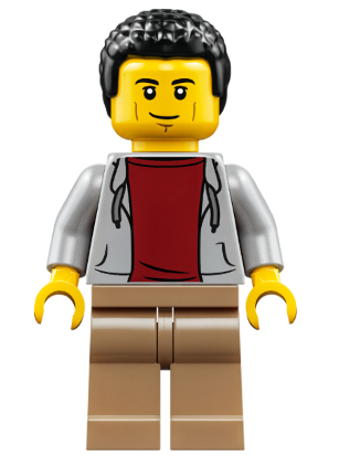 lego 2025 mini figurine njo950 Restaurant Worker