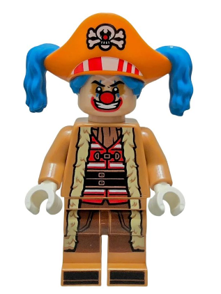 lego 2025 mini figurine op004 Buggy the Clown