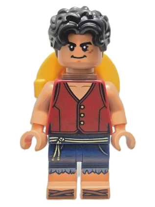 lego 2025 mini figurine op007 Monkey D. Luffy