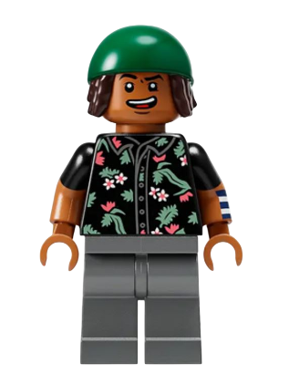lego 2025 mini figurine op008 Usopp