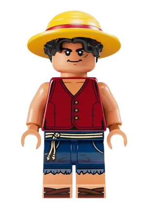 lego 2025 mini figurine op016 Monkey D. Luffy