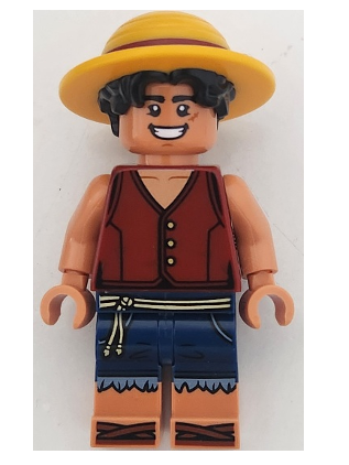 lego 2025 mini figurine op018 Monkey D. Luffy