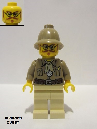 lego 2011 mini figurine pha002 Professor Archibald Hale  